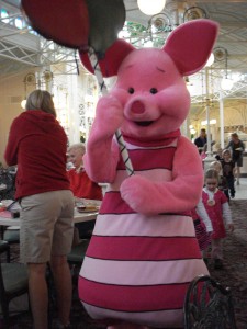 Piglet Leading the Parade!