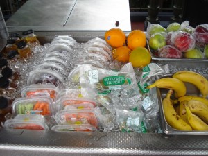 Fresh Fruit Choices at the Snack Stand