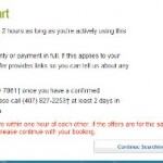 If You Book Two Reservations for the Same Time...