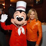 Cat Cora and Mickey