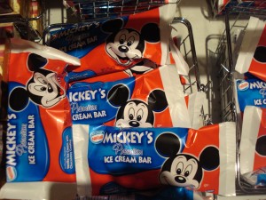 Mickey Ice Cream Bars