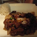 Canton Pepper Beef with Rice