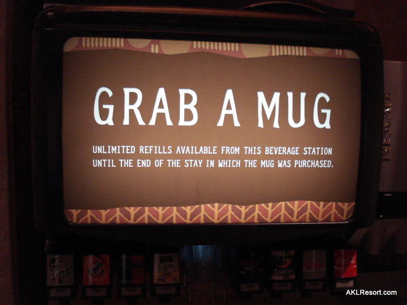 Johari Treasures Mug Station at Kidani Village