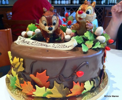 Chip 'n Dale Cake at California Grill
