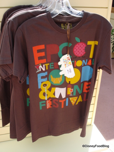 epcot food and wine festival tshirt