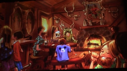 Gaston's Tavern Concept Art