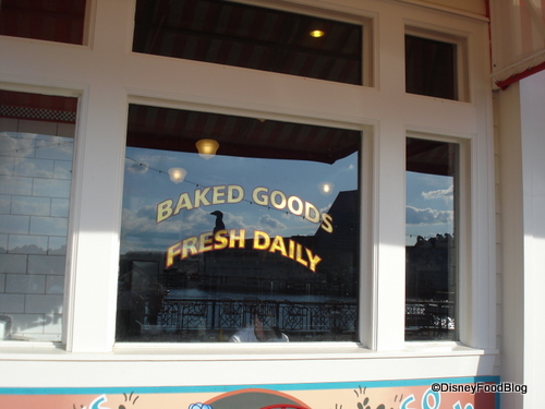 Boardwalk Bakery window
