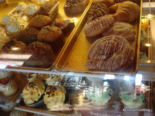 Muffins, Danish, and Cupcakes