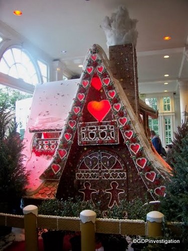 Gingerbread House at American Adventure