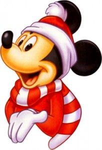 christmas mickey mouse