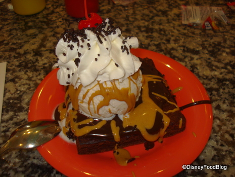 My Special Brownie Sundae...With Peanut Butter