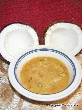 Boma-inspired Coconut Curry Soup