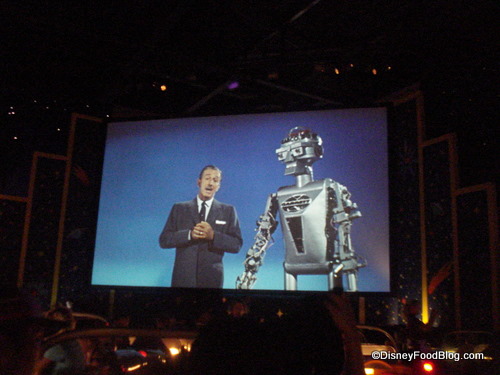 Walt Disney Introduces You to His Robot Friend on the Screen. Totally not scary.