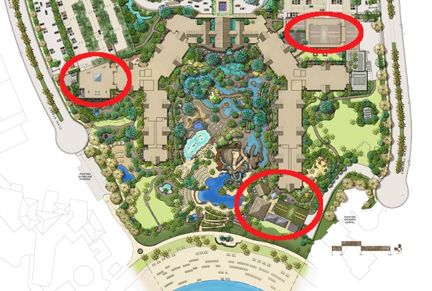 My guesses for where the restaurants in Aulani might end up