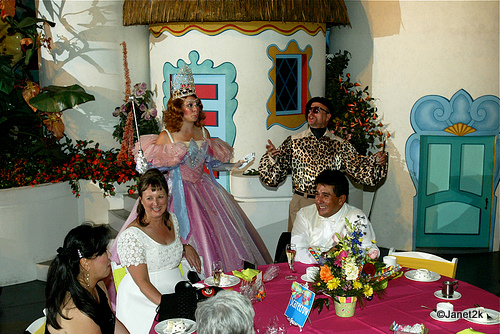 Glinda and Lars Entertain the Bride and Groom