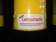 Lemonade Sour Powder Candy