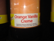 Orange Vanilla Cream Sour Powder Candy