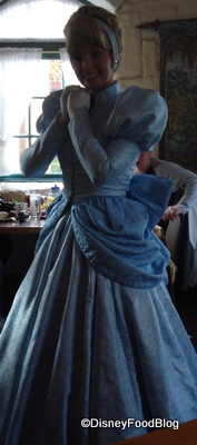 Cinderella Poses at a Character Breakfast
