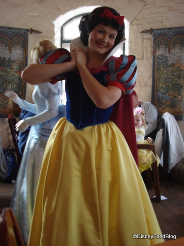Snow White at Akershus Restaurant