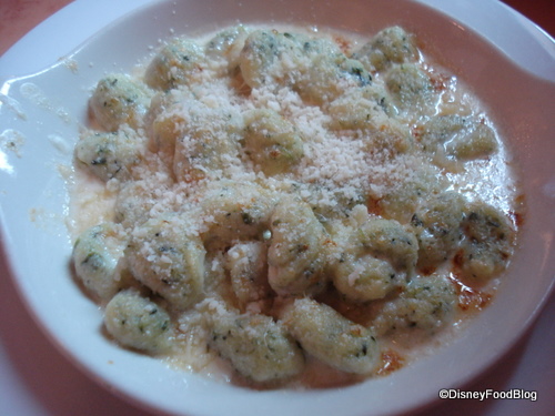 Baked Spinach Gnocchi with Four Cheeses