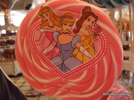 disney princesses lollipop