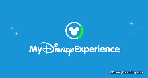My Disney Experience app