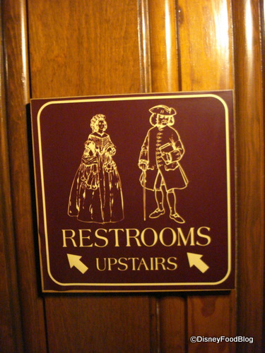 Restrooms Upstairs