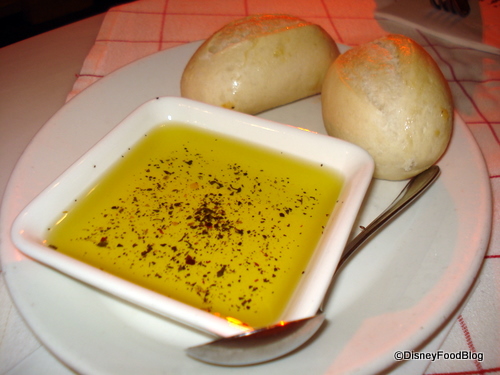 Bread Rolls and Olive Oil