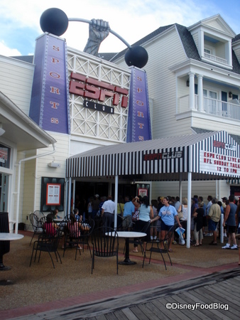 ESPN Club (with a line to get in on Game Day!)