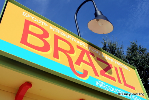 The Brazil Booth Returns to the 2014 Epcot Food and Wine Festival!