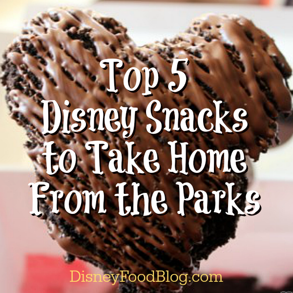Top Five Disney Snacks to Take Home from the Parks