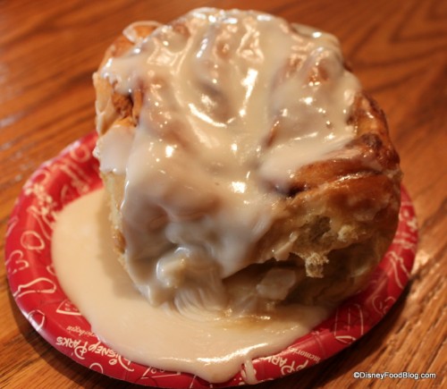 Main Street Bakery Cinnamon Roll with Extra Icing!