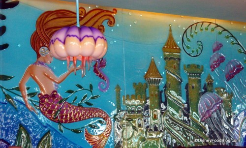 Undersea Mosaic Mural at Ariel's Grotto