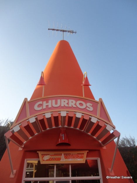Churro Cone at the Cozy Cone Motel in Cars Land