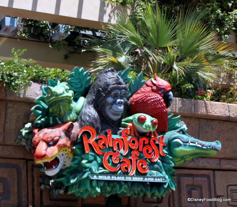 Review Rainforest Cafe A La Disney