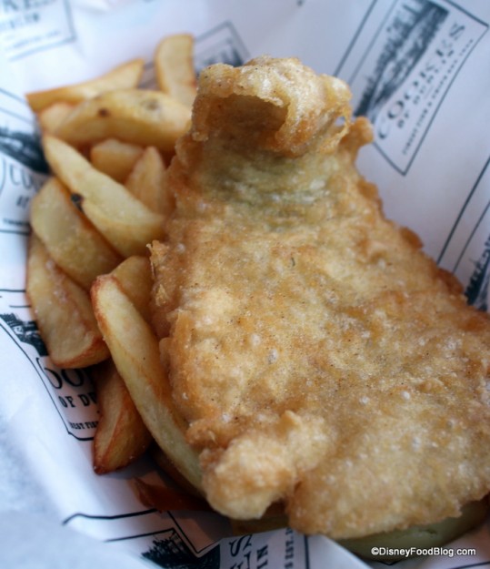 Fish and Chips from Cooke's of Dublin