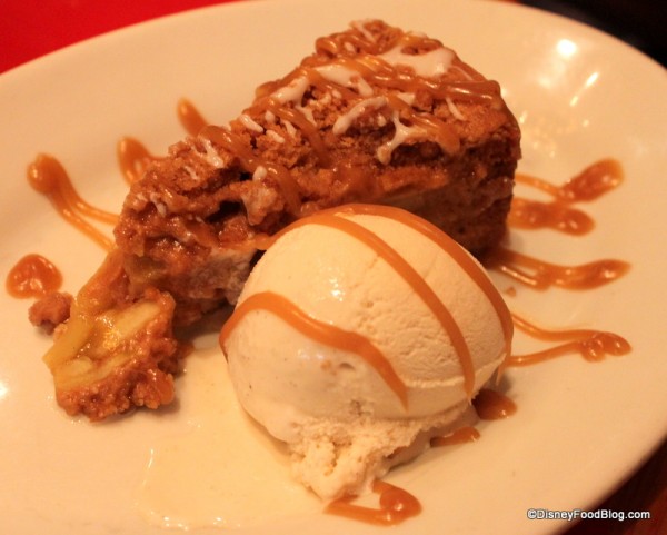 Caramel Apple Pie at Whispering Canyon Cafe
