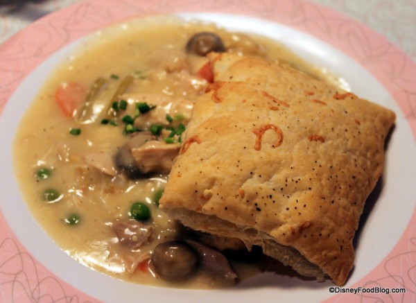 Chicken Pot Pie at 50s Prime Time Cafe