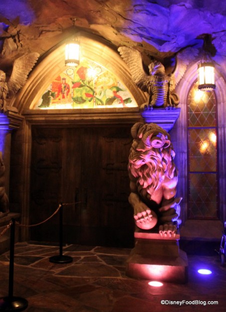 Don't be late for dinner at Be Our Guest Restaurant!