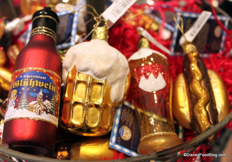 Fun Find: Food Christmas Ornaments in Epcot’s Germany Pavilion