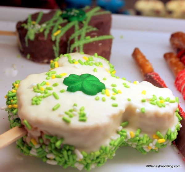 Disney St. Patrick's Day Mickey Rice Krispie Treats