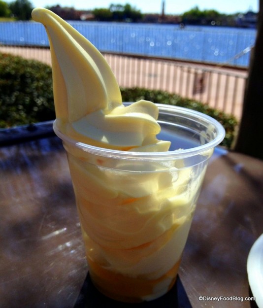Dole Whip with Spiced Rum at the 2013 Epcot Flower and Garden Festival