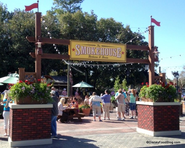 The Smokehouse in the American Adventure Pavilion 