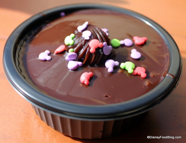 Disney quick service chocolate cake.