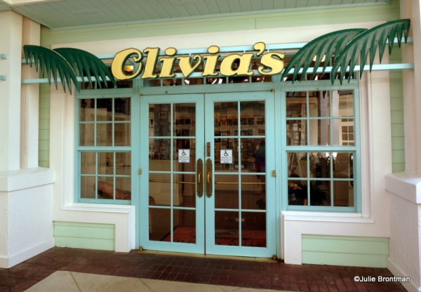 Olivia's Cafe Entrance