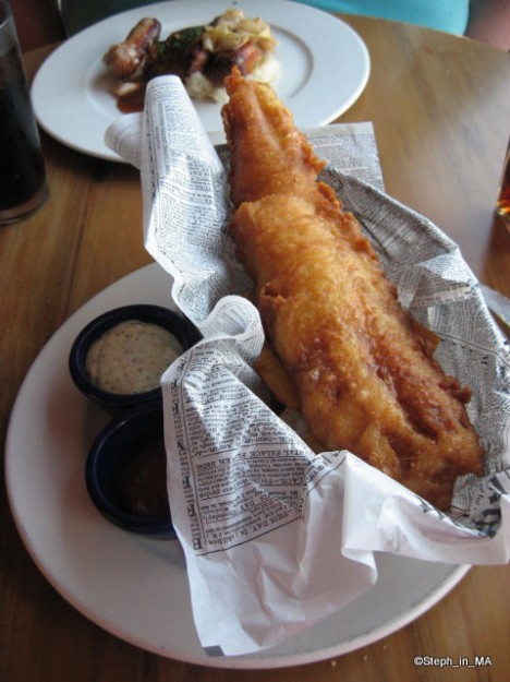 Classic Fish and Chips from Rose and Crown