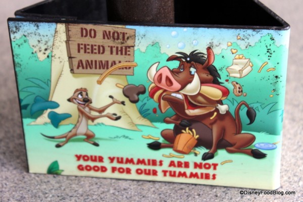 Do Not Feed the Animals reminder