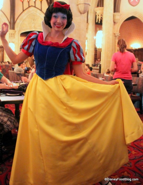 Snow White is Just One of the Princesses You Might Encounter at Cinderella's Royal Table