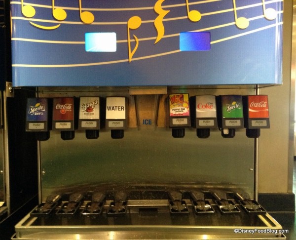 New All-Star Music Beverage Refill Station -- Up Close