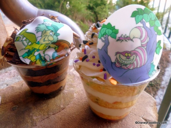 Themed Cake Cups at Cheshire Cafe 